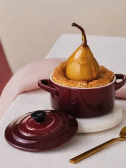 Online LE CREUSET Cocotte en céramique Mini Lie de vin, noir