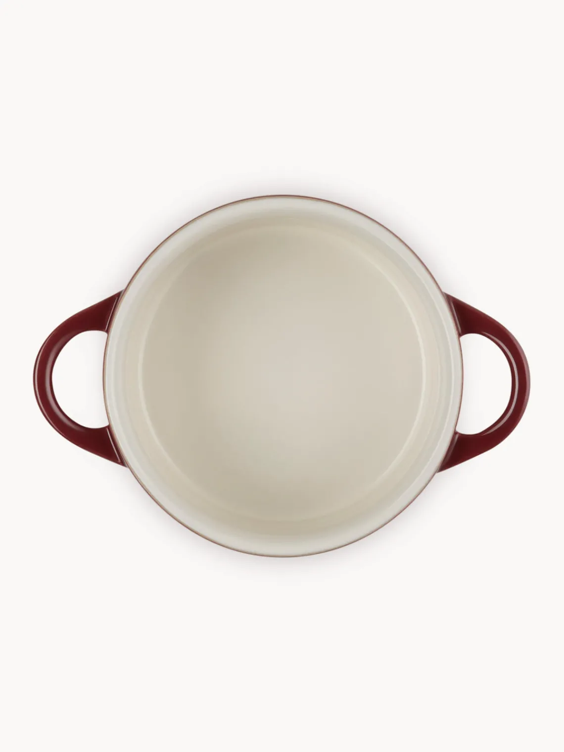 Online LE CREUSET Cocotte en céramique Mini Lie de vin, noir