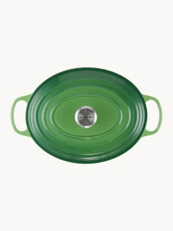 Outlet LE CREUSET Cocotte ovale en fonte émaillée Signature Collection Tons verts