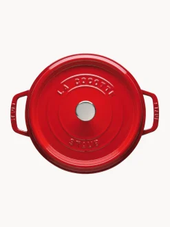 Outlet Staub Cocotte ronde en fonte La Cocotte Rouge, argenté