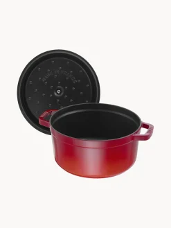 Outlet Staub Cocotte ronde en fonte La Cocotte Rouge, argenté