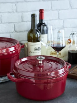 Fashion Staub Cocotte ronde en fonte La Cocotte