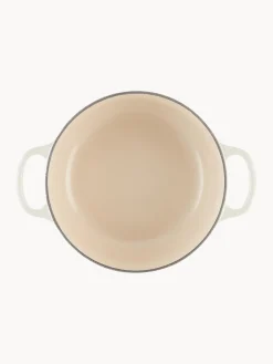 Hot LE CREUSET Cocotte ronde en fonte émaillée Signature Collection Tons blanc cassé