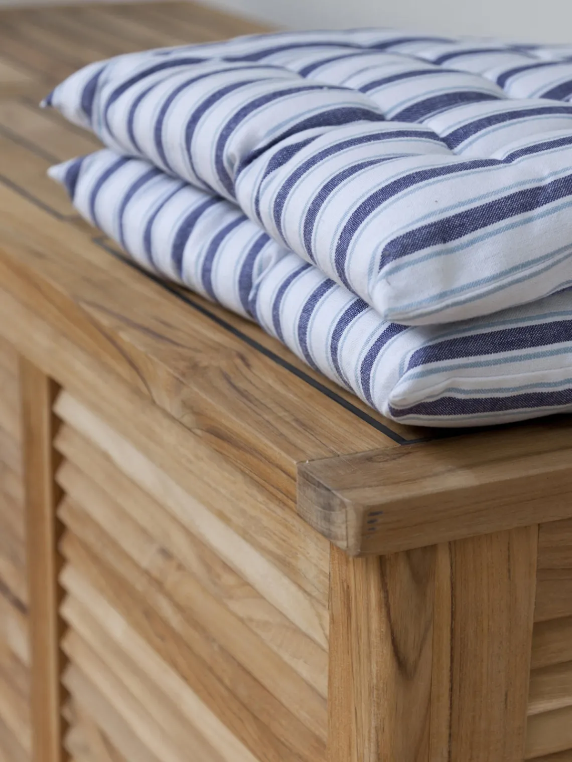 Best Cinas Coffre de rangement en teck Storage