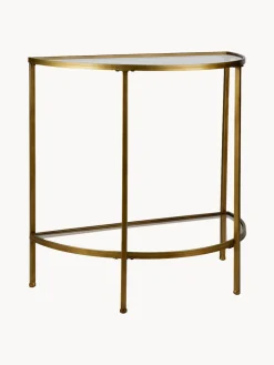 Outlet BePureHome Console demi-lune finition antiquaire Goddess