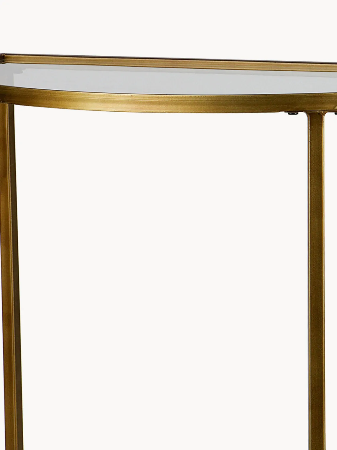 Outlet BePureHome Console demi-lune finition antiquaire Goddess