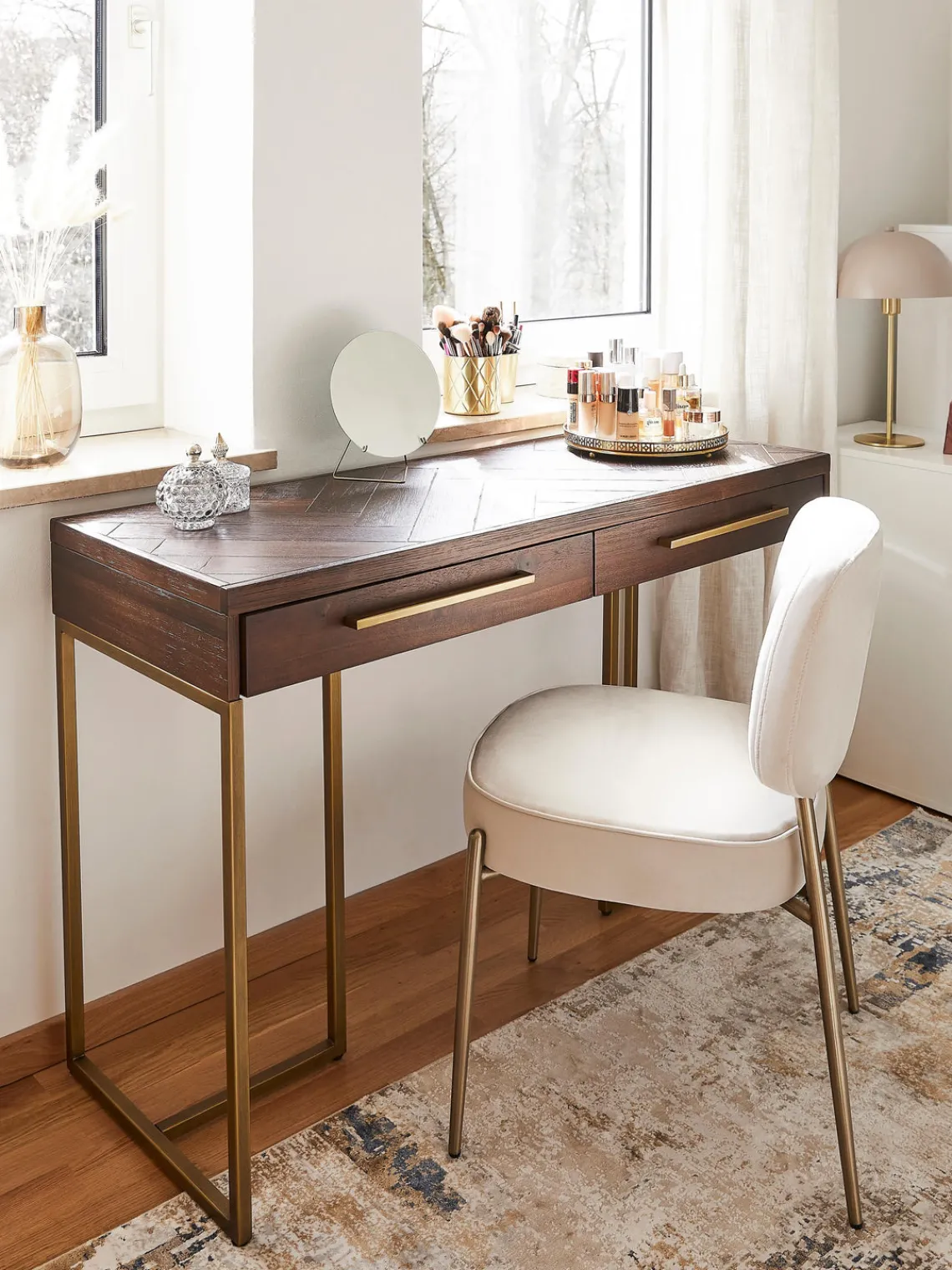 Fashion Dutchbone Console en bois d'acacia Class