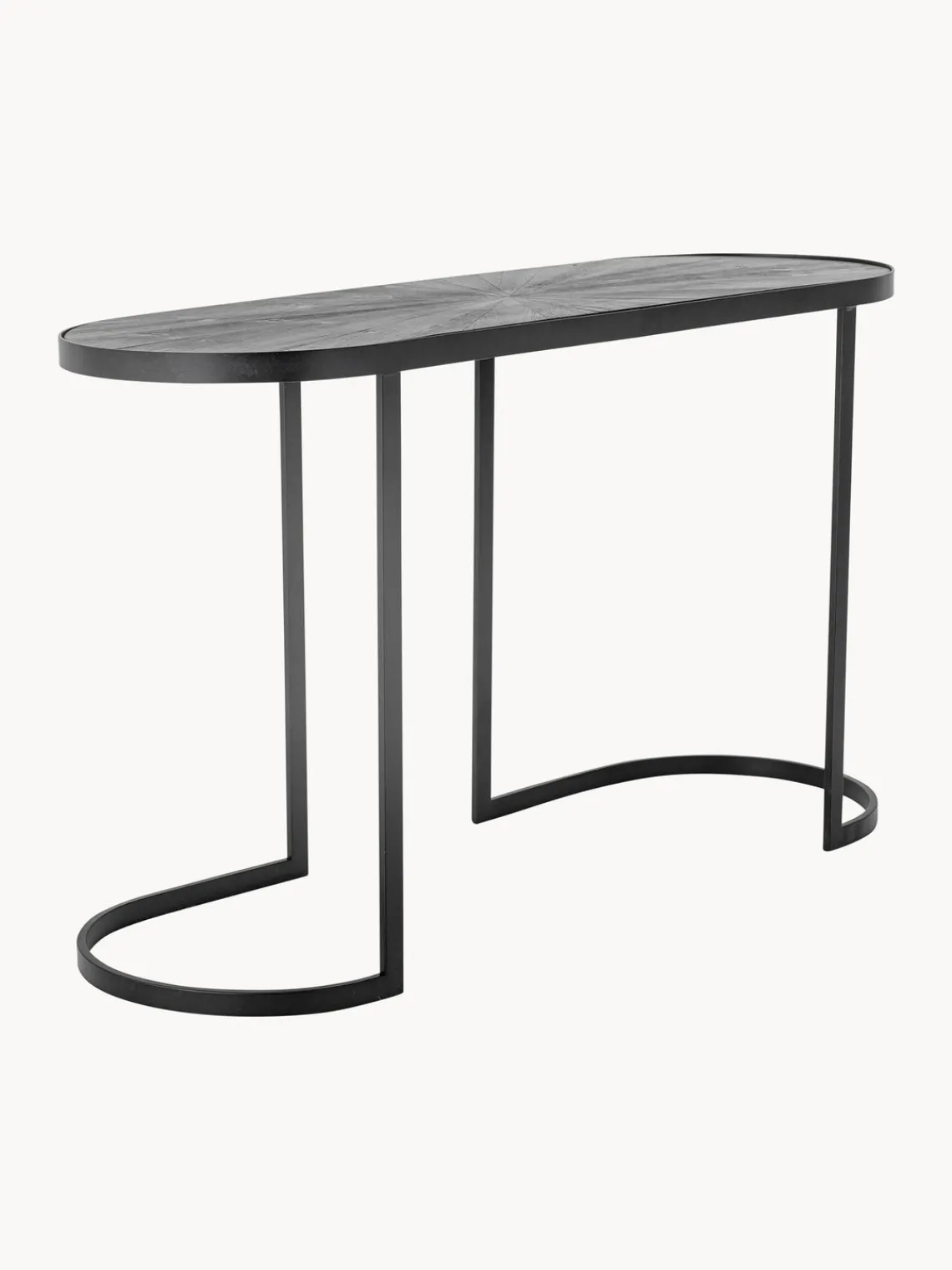 Best Bloomingville Console en métal avec plateau en bois Carter