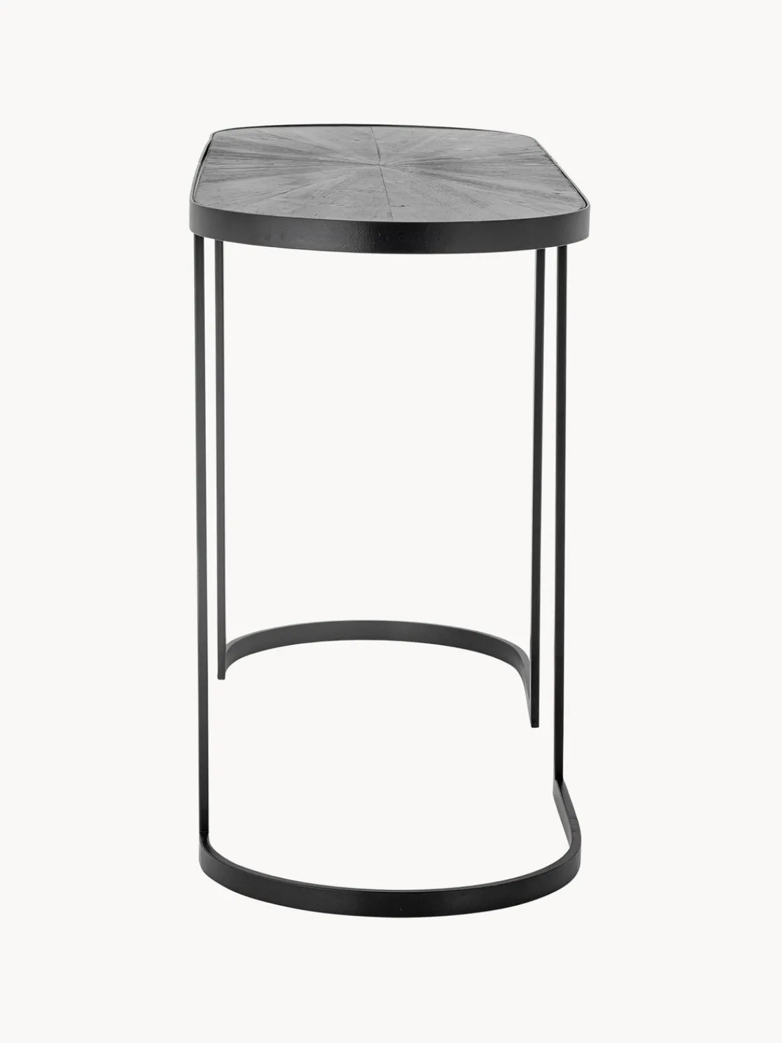 Best Bloomingville Console en métal avec plateau en bois Carter