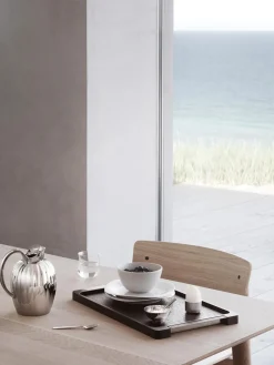 Online GEORG JENSEN Coquetiers en acier inoxydable strié Bernadotte, 2 élém.