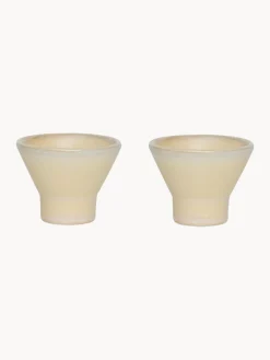 Online Oyoy Living Design Coquetiers faits à la main Yuka, 2 pièces Beige clair