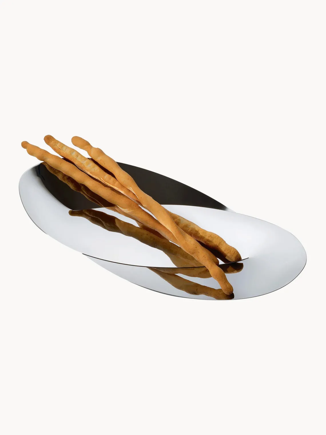 Sale ALESSI Corbeille à pain & à gressins en acier inoxydable Octave