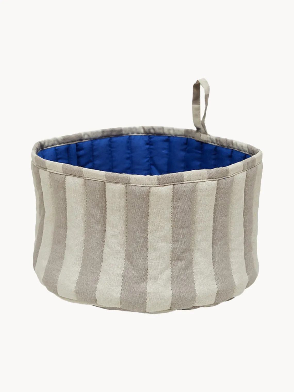 Outlet Oyoy Living Design Corbeille à pain en coton Toppu Gris clair, beige clair, bleu