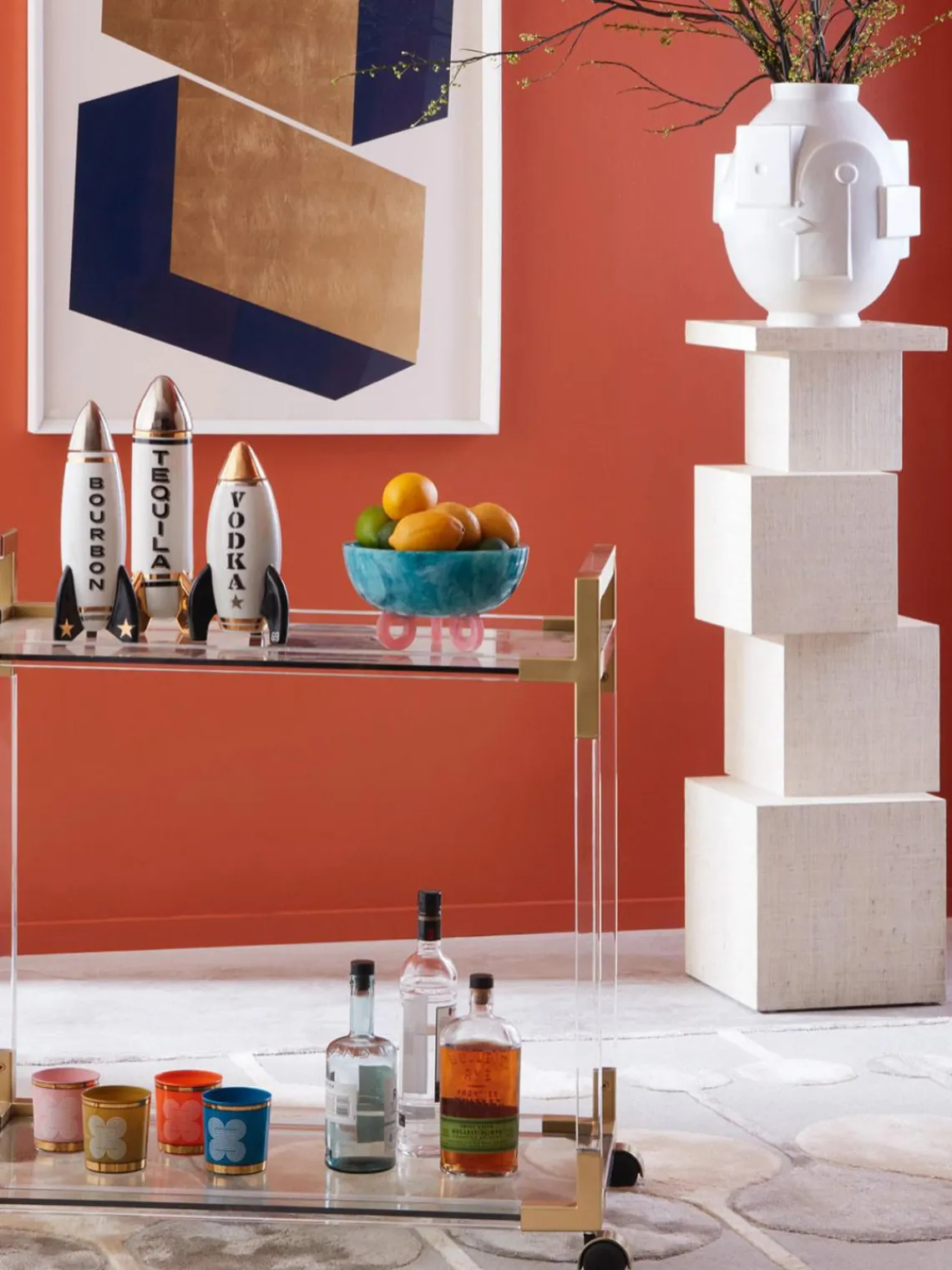 Hot Jonathan Adler Coupe décorative fait main Mustique