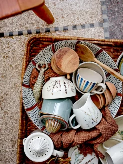 Online Bloomingville Coupelles artisanales avec motif botanique Bea, 2 pièces