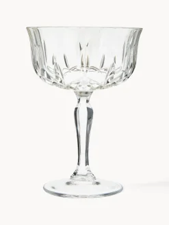 Sale RCR Coupes à champagne en cristal Opera, 6 pièces