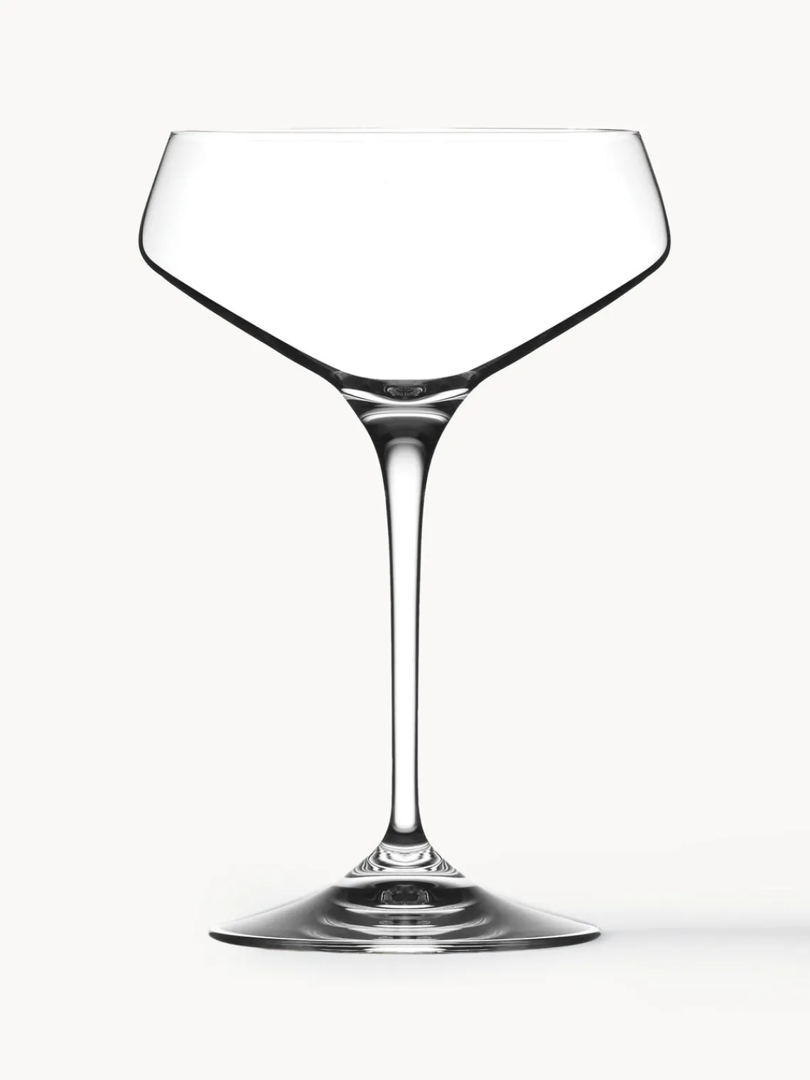 Fashion RCR Coupes à champagne en cristal fin Aria, 6 pièces