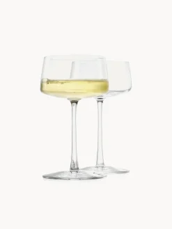 Fashion Stölzle Lausitz Coupes à champagne en cristal Power, 6 pièces