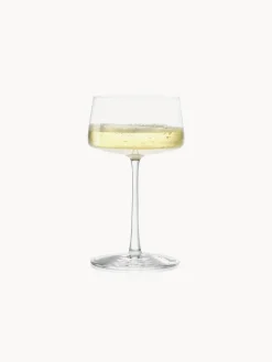 Fashion Stölzle Lausitz Coupes à champagne en cristal Power, 6 pièces