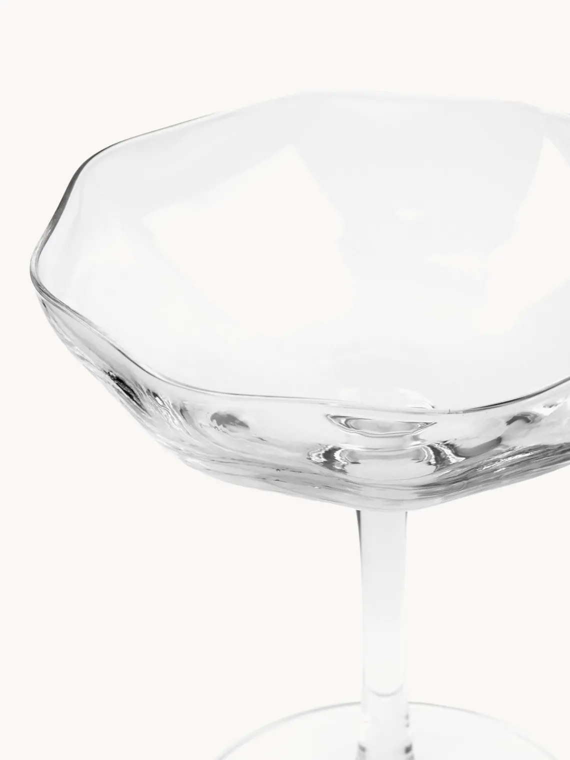 Online Broste Copenhagen Coupes à champagne soufflées bouche Limfjord, 4 pièces