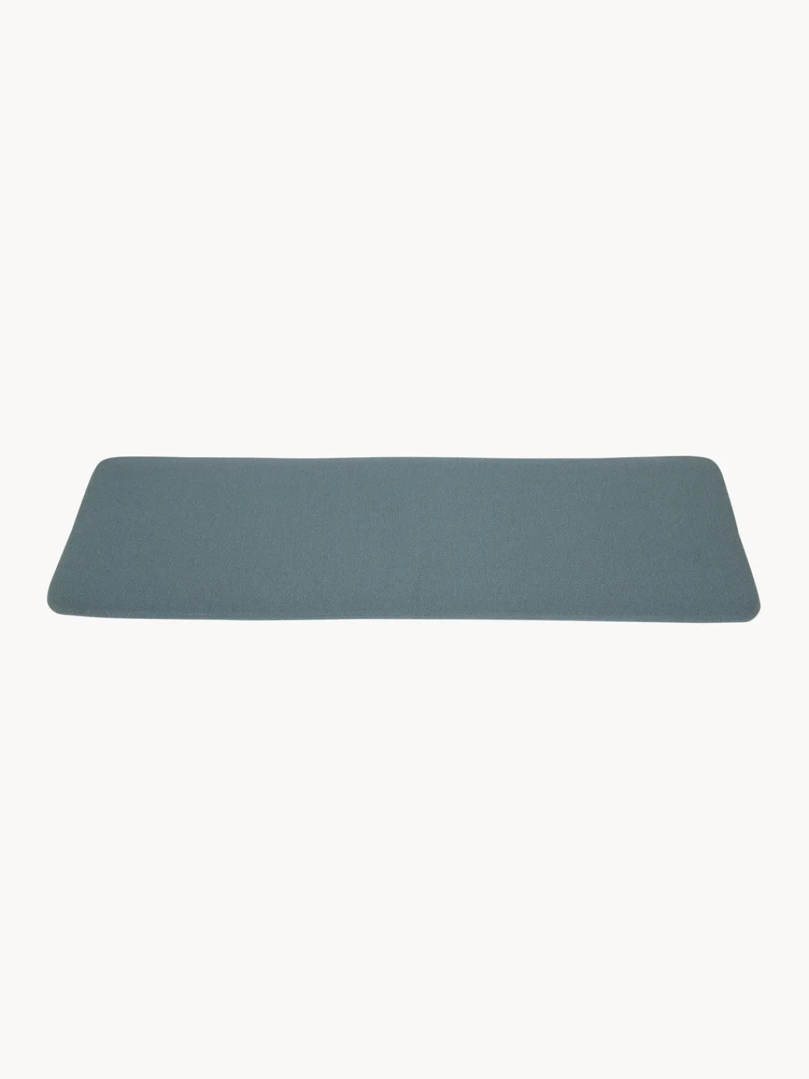 Hot AYTM Coussin d'assise pour banc en bouclette Curva Gris-bleu