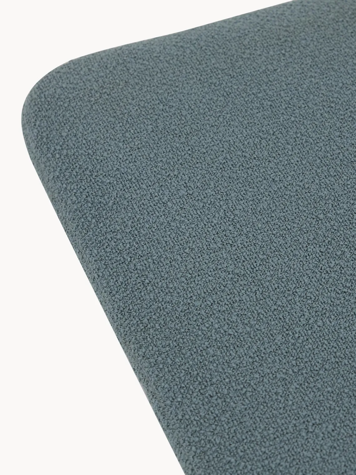 Hot AYTM Coussin d'assise pour banc en bouclette Curva Gris-bleu