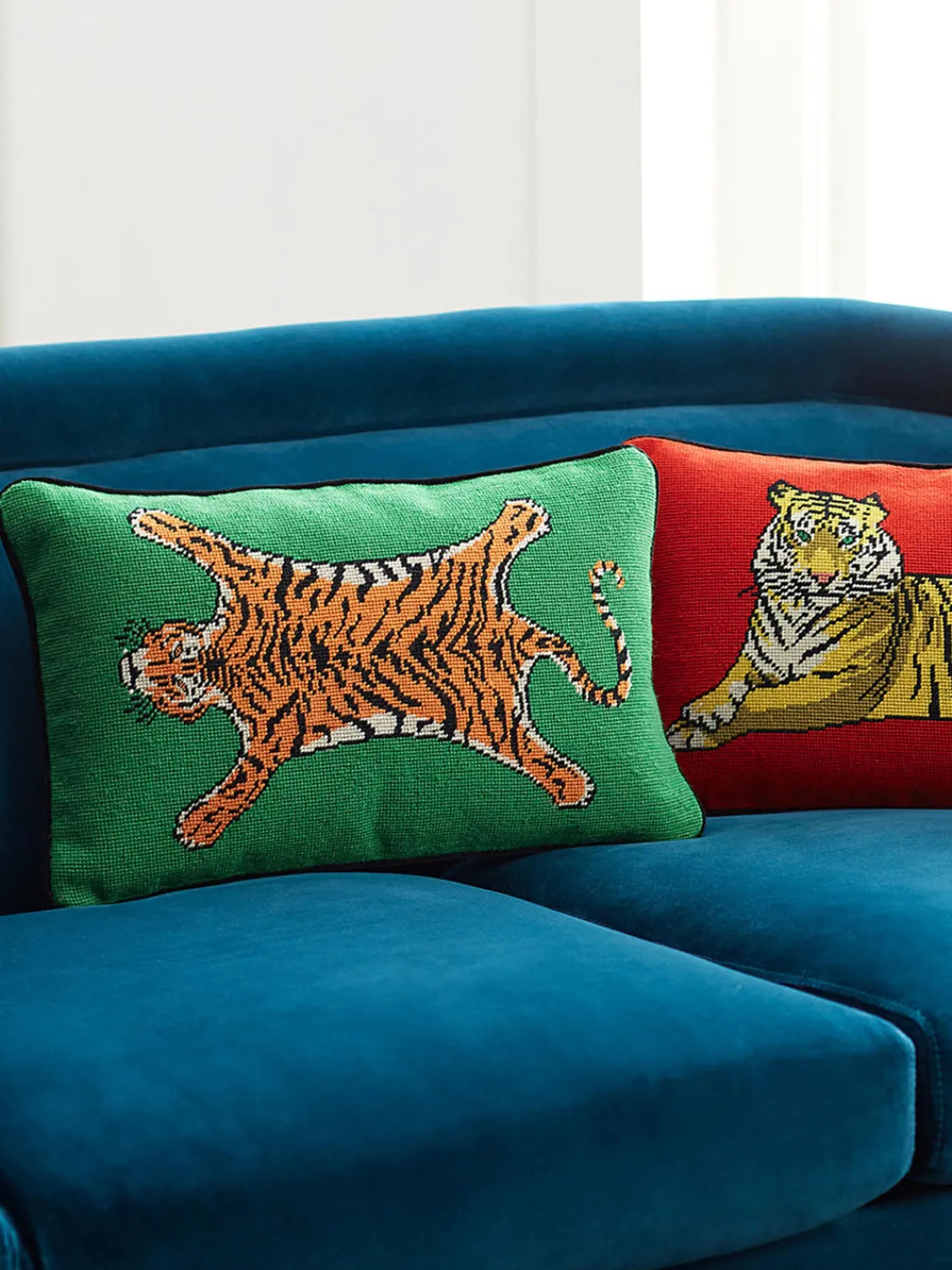 Hot Jonathan Adler Coussin décoratif en laine Tiger