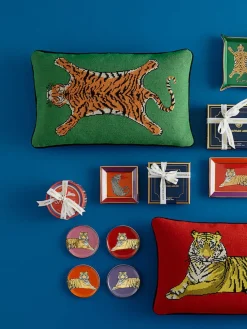 Hot Jonathan Adler Coussin décoratif en laine Tiger
