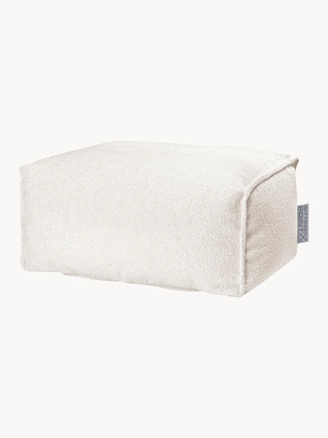 Fashion Magma Coussin de sol en bouclette Woolly