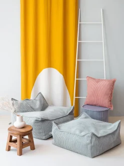 Online Wigiwama Coussin de sol en velours côtelé pour enfant Sugar Velours côtelé bleu ciel