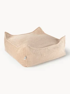 Fashion Wigiwama Coussin de sol en velours côtelé pour enfant Sugar Velours côtelé beige