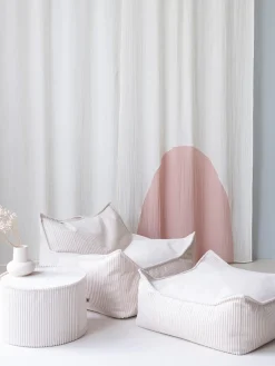 Online Wigiwama Coussin de sol en velours côtelé pour enfant Sugar Velours côtelé blanc