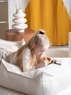 Online Wigiwama Coussin de sol en velours côtelé pour enfant Sugar Velours côtelé blanc