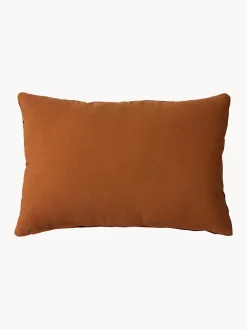 Discount HKLIVING Coussin en coton fait main September Brun, noir