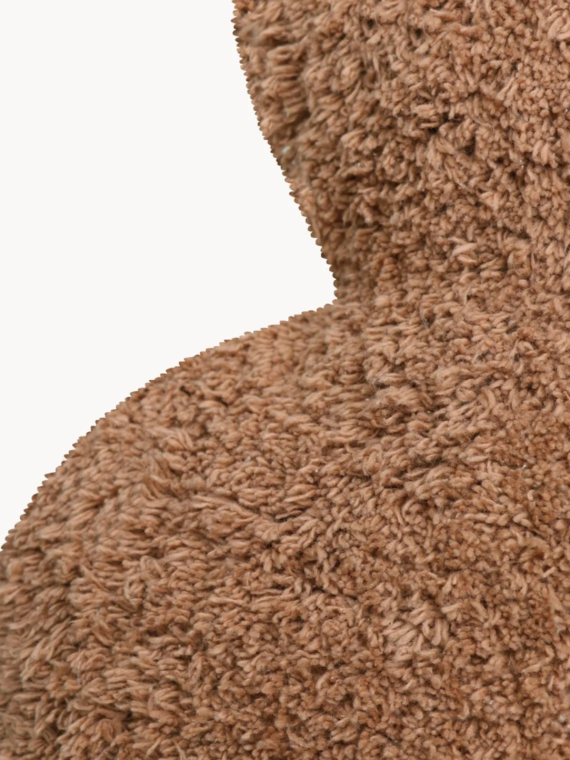Discount Lorena Canals Coussin en coton peluche artisanal Clouds Terracotta