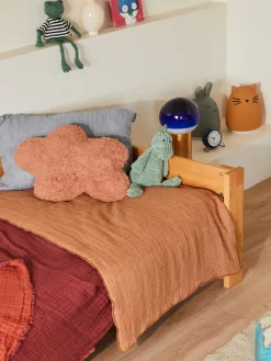 Discount Lorena Canals Coussin en coton peluche artisanal Clouds Terracotta