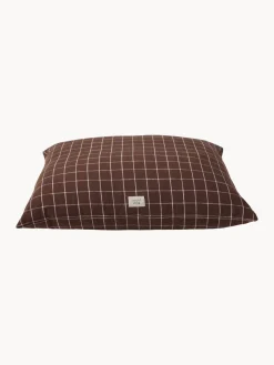 Best Oyoy Living Design Coussin en coton pour animaux de compagnie Kyoto, tailles variées Brun foncé, damier