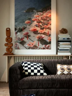Best HKLIVING Coussin en laine fait main Statement