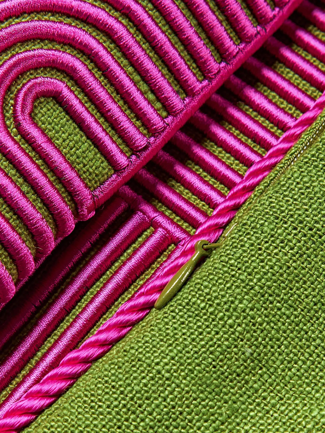 Fashion Jonathan Adler Coussin en lin Pompidou