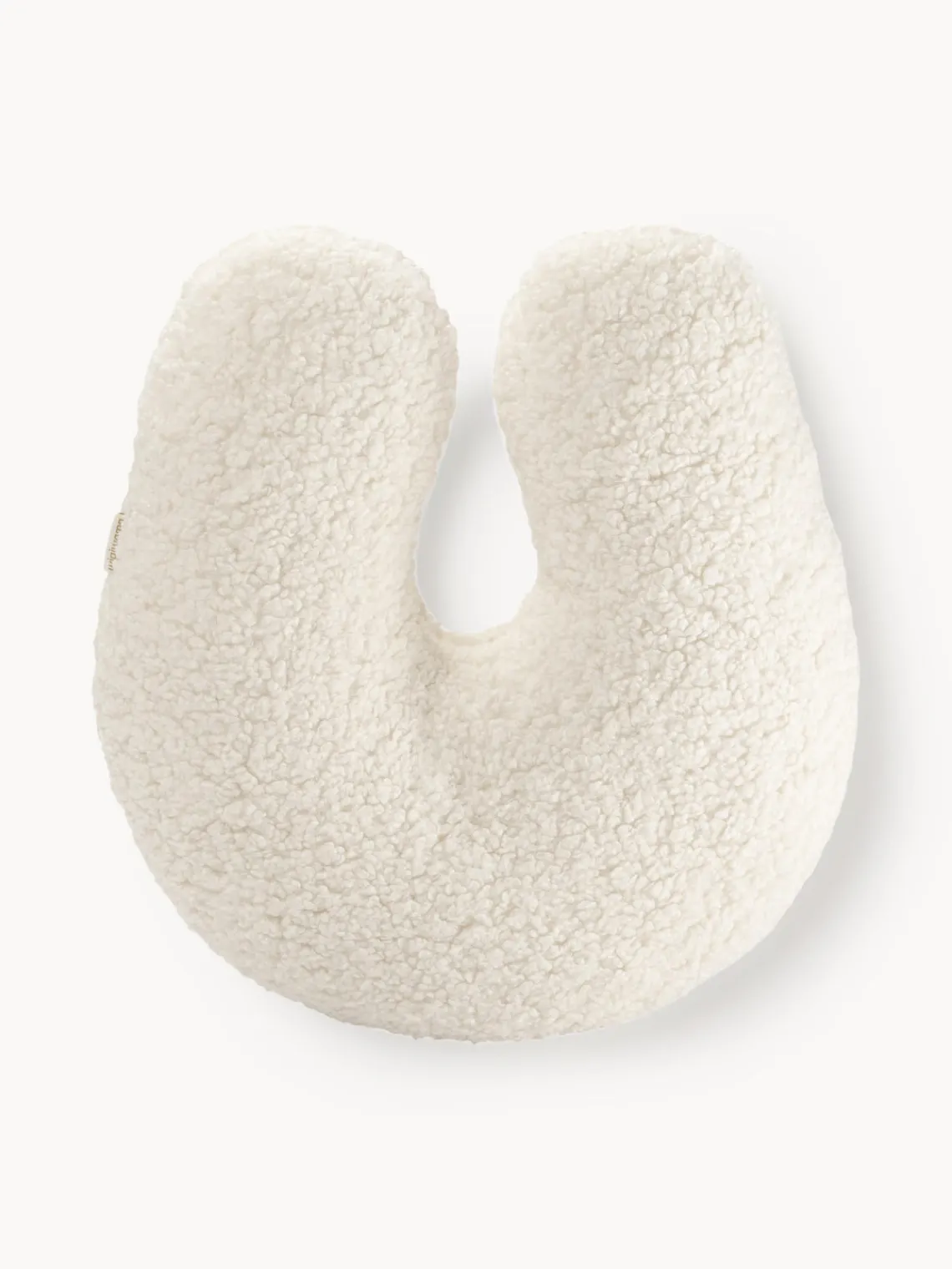 Fashion Wigiwama Coussin en peluche U Arch Blanc cassé