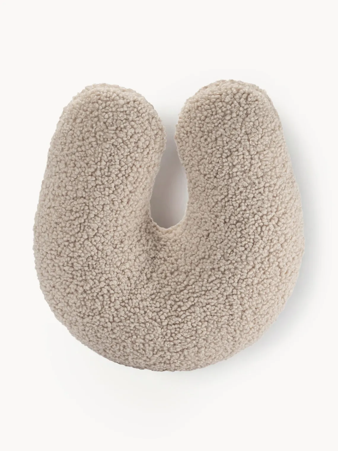 Hot Wigiwama Coussin en peluche U Arch Beige clair