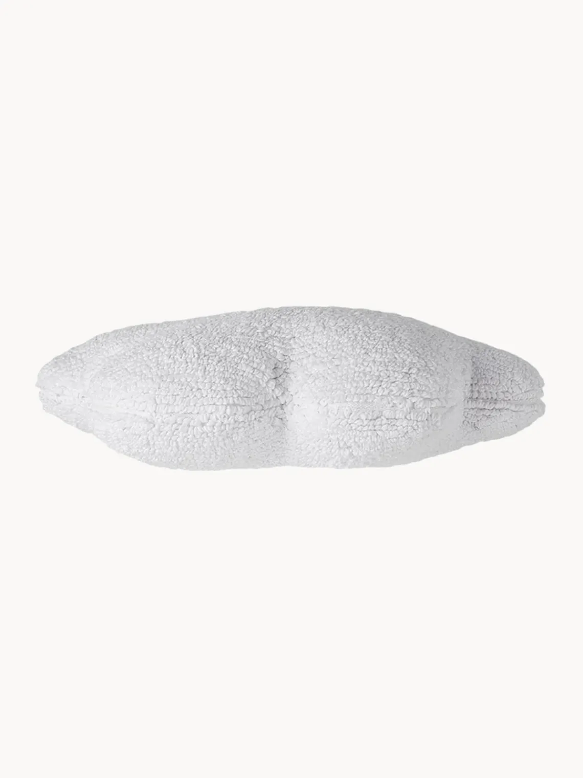 Fashion Lorena Canals Coussin moelleux en coton fait à la main Cloud Blanc