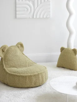 Hot Wigiwama Coussin moelleux en peluche Bear Vert clair