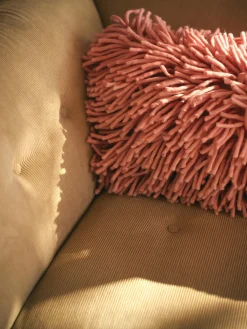 Online HKLIVING Coussin moelleux Rugged, artisanal