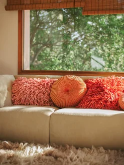 Online HKLIVING Coussin moelleux Rugged, artisanal