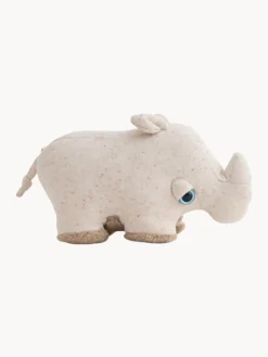 Clearance BigStuffed Coussin peluche artisanal Savanah Rhino