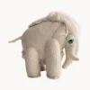 Fashion BigStuffed Coussin peluche artisanal Mammoth, tailles variées
