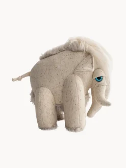 Fashion BigStuffed Coussin peluche artisanal Mammoth, tailles variées