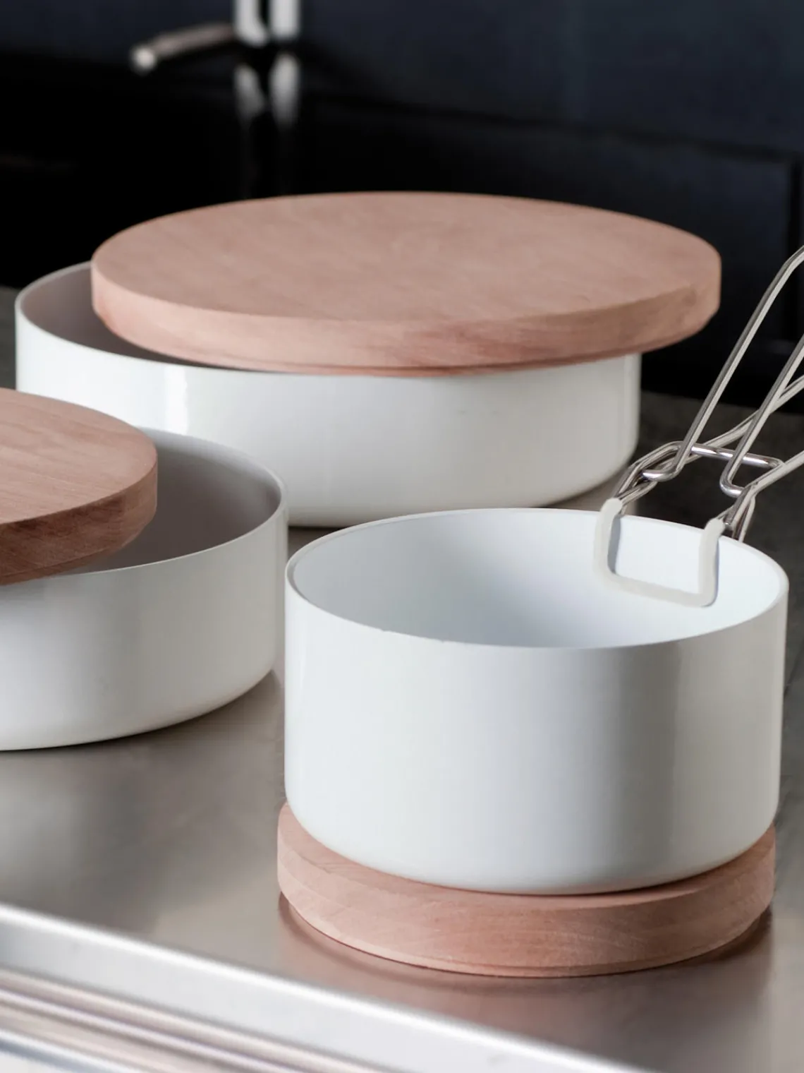 Outlet knIndustrie Couvercle en acajou ABCT, tailles variées