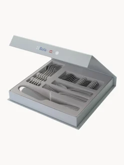 Fashion Sola Switzerland Couverts à gâteau s Tulip, 6 personnes (13 élém.) Argenté
